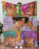 KPOP Boys Blanket