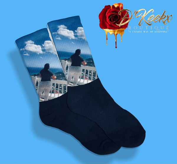 Custom Adult Crew Socks